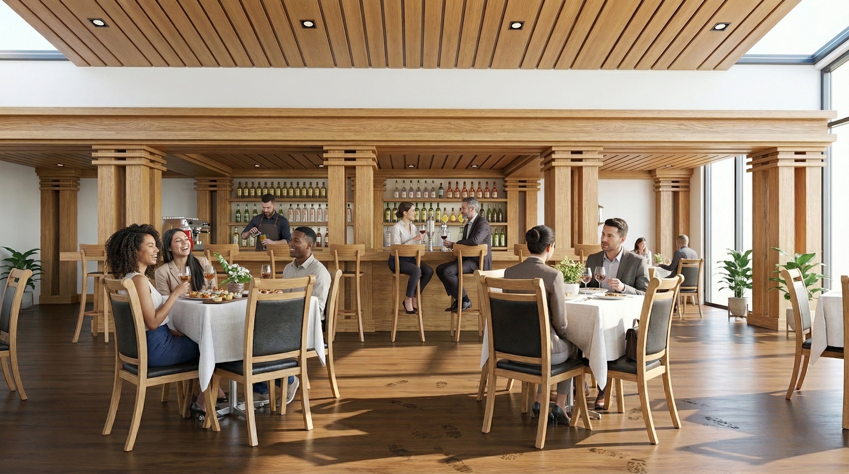 Interior Narrative Visualizations